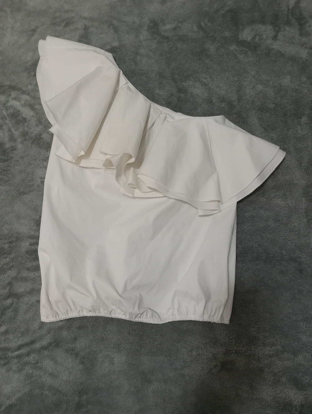 Blaque Label Ladies Romantic Boho Off Shoulder Ruffle Top In Oatmeal Color Med